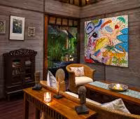 Villa Amaru, Wohnzimmerbereich