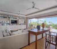 Villa Bayu, Wohnzimmerbereich