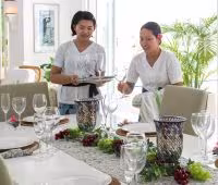 Villa Lulito, Esstisch