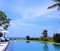 Villa Ambra, cubierta de la piscina