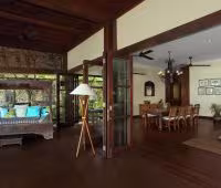 Villa Waringin, Sala de estar Terraza